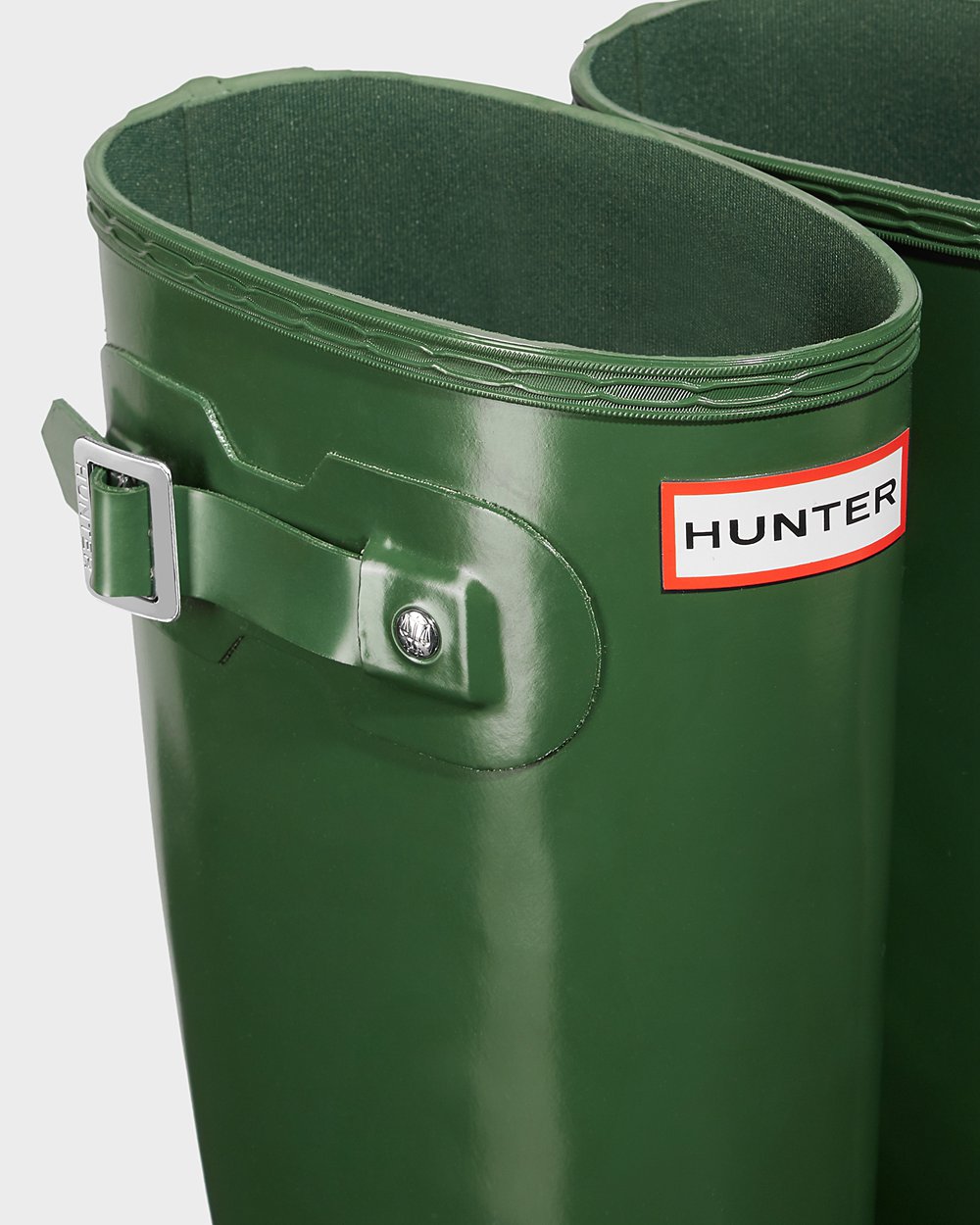 Galochas Altas Hunter Feminina Verdes - Original Gloss - 40CMVPHAN